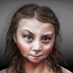 By DonkeyHotey - Greta Thunberg - Caricature, CC BY-SA 2.0, https://commons.wikimedia.org/w/index.php?curid=82372065